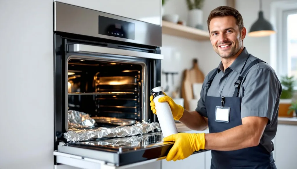 ein erfahrener hausmeister erklärt, wie alufolie effektiv deinen backofen sauber hält und reinigungsarbeiten erleichtert.