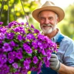 ein erfahrener gärtner erklärt, warum dein violetter dauerblüher im hängekorb besonders gut wächst und wie du ihn optimal pflegst.