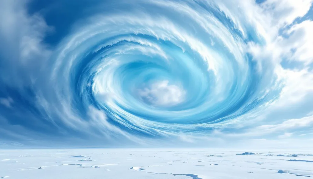 entdecken sie die faszinierenden details dieses seltenen polarwirbels, der experten weltweit erstaunt und spannende einblicke in das wettergeschehen bietet.
