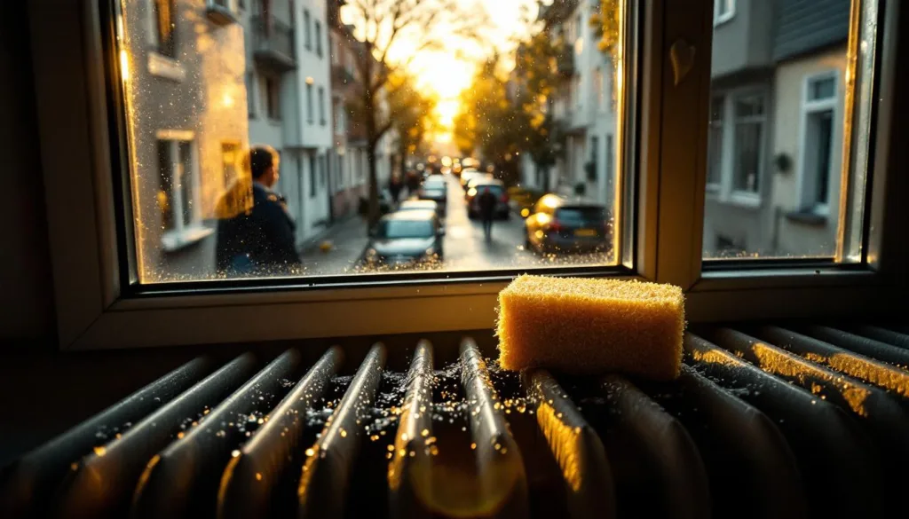 entdecken sie, was passiert, wenn ich 30 tage lang einen nassen schwamm auf die heizung lege – die nachbarschaft ist überrascht und in aufruhr.