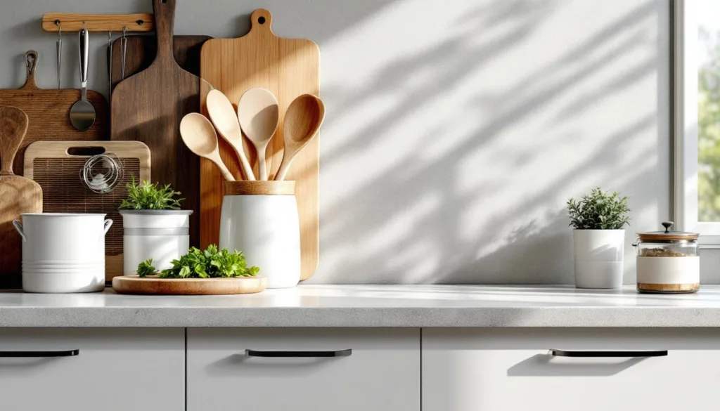 entdecken sie, wie dieser trend das durcheinander auf der arbeitsplatte beendet und für mehr ordnung und effizienz in ihrer küche sorgt.