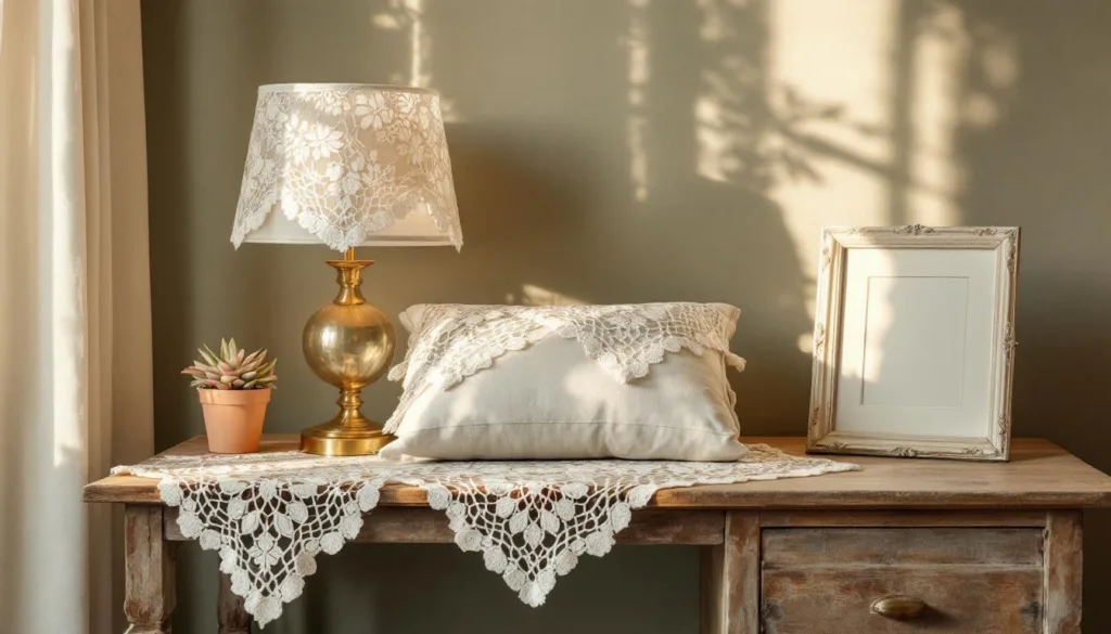 verleihen sie omas alten spitzendeckchen mit diesem einfachen diy-hack ein zweites leben. kreative ideen zum upcycling und dekorieren leicht gemacht.