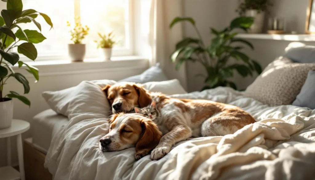 entdecken sie, warum menschen, die mit ihren haustieren im bett schlafen, häufig besondere stille stärken besitzen und wie diese verbindung das wohlbefinden fördert.