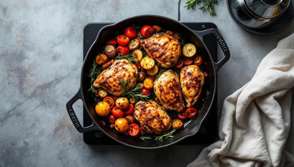 erfahre, warum deine hähnchen-gemüse-pfanne mit rosmarin nicht gelingt und wie du sie perfekt zubereitest – nützliche tipps für ein gelungenes gericht.