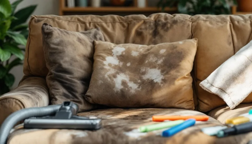 entdecke, warum dein sofa nach der reinigung weiterhin schmutzig aussieht, und erfahre effektive tipps, wie du es wirklich sauber bekommst.