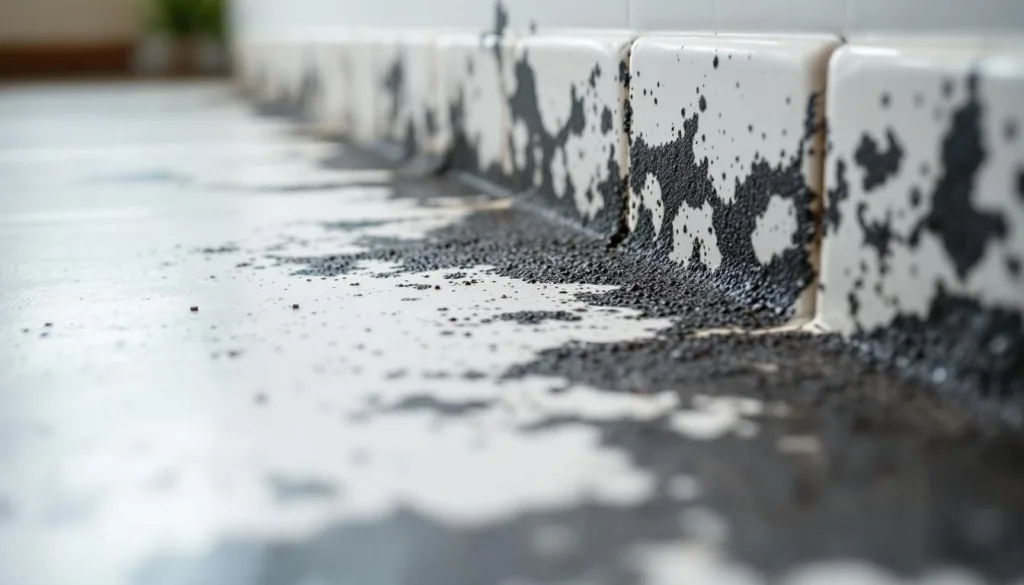 entdecke, warum fliesenfugen trotz reinigung mit essig und ammoniak schimmeln und lerne effektive methoden zur schimmelvermeidung und -entfernung.