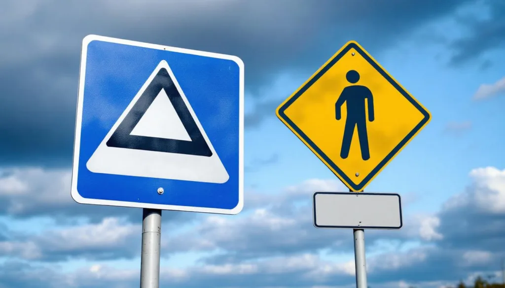 entdecken sie, warum nur wenige menschen den unterschied zwischen diesen zwei verkehrszeichen kennen und wie sie ihn leicht erkennen können.