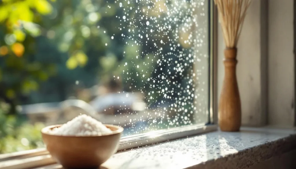 entdecken sie einen einfachen trick zur fensterreinigung: weder essig noch chemie, sondern nur eine prise salz für streifenfreien glanz.