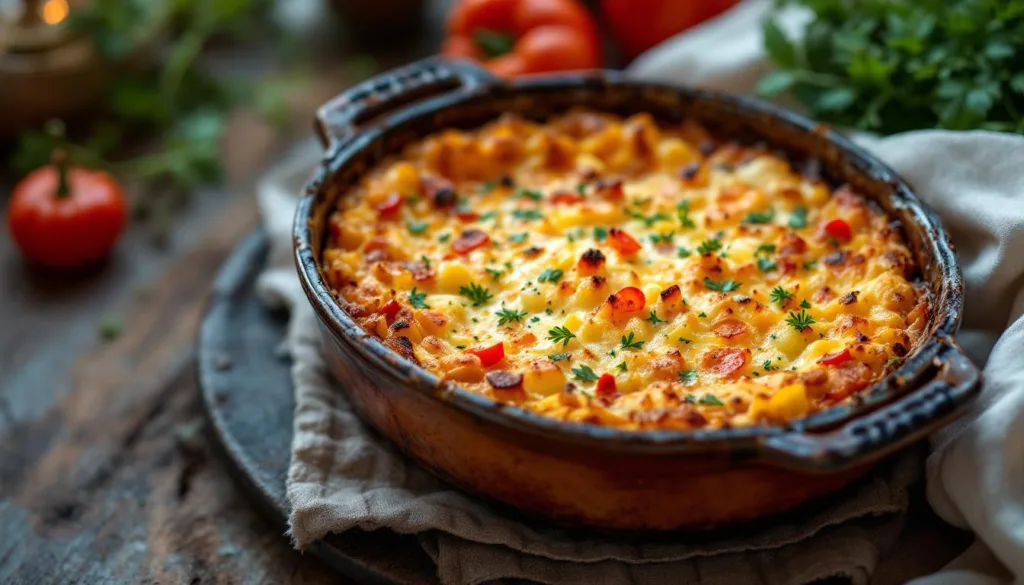 dieses gratin, weder käse noch sahne, ist die perfekte wärmende mahlzeit für kalte tage – lecker, herzhaft und einfach zuzubereiten.